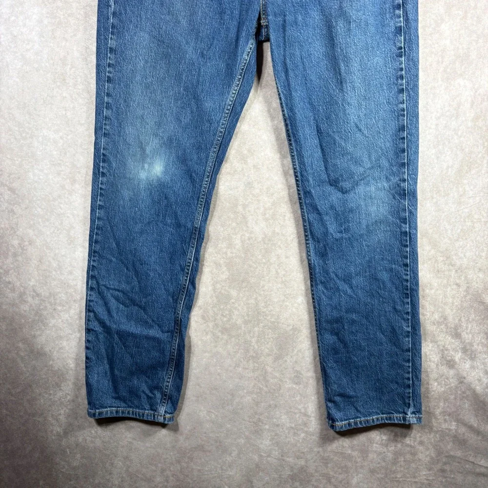 Levi's‎ Jeans Mens 36x32 Blue 514 Straight Fit Stretch Denim Everyday